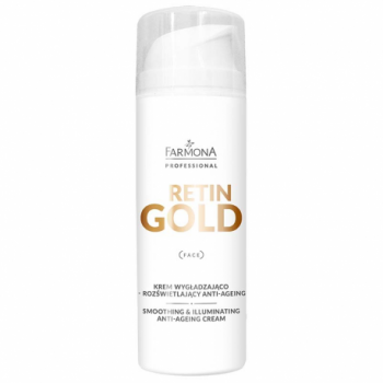 Farmona RETIN GOLD Krem wygładzająco - rozświetlający anti age 150ml